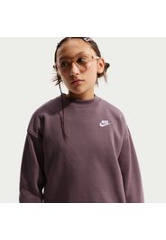 Felpa oversize Nike Club Fleece – Ragazzo/a - Viola