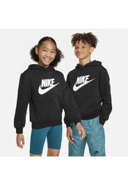 Felpa con cappuccio Nike Sportswear Club Fleece – Ragazzo/a - Nero