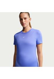 Top slim fit a manica corta Dri-FIT Nike (M) One (Maternità) – Donna - Blu
