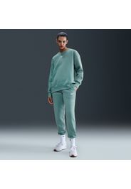 Pantaloni tuta a vita media Nike Sportswear Phoenix Fleece – Donna - Verde