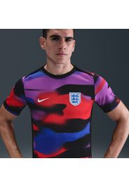 Maglia da calcio pre-partita a manica corta Nike Dri-FIT Inghilterra Academy Pro – Uomo - Blu