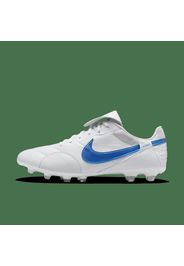Scarpa da calcio a taglio basso FG Nike Premier 3 - Bianco