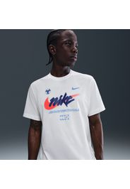 T-shirt da basket Nike – Uomo - Bianco