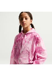 Track jacket in tessuto Nike Club – Bambina/Ragazza - Viola