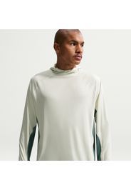 Maglia da trail running Nike ACG "Solar Chase" con cappuccio, protezione UV e Dri-FIT – Uomo - Verde