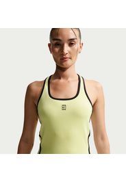 Canotta da tennis Dri-FIT Nike Advantage – Donna - Giallo