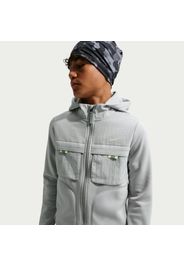 Felpa con cappuccio e zip a tutta lunghezza Nike City Utility - Ragazzo/a - Grigio