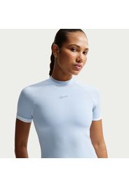 Top a manica corta slim fit Nike – Donna - Blu