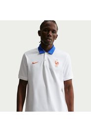 Polo da calcio Nike Dri-FIT FFF The Nike Polo – Uomo - Bianco