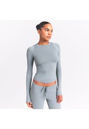 Maglia a girocollo a manica lunga NikeSKIMS Airy – Donna - Blu