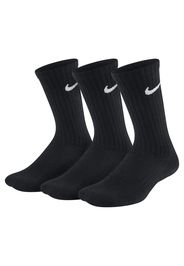 Calze da training Nike Performance Cushioned Crew - Bambini (3 paia) - Nero