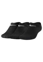 Calze da training Nike Performance Cushioned No-Show - Bambini (3 paia) - Nero