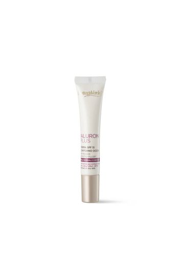 Bottega Verde Ialuron Plus - Crema Contorno Occhi, Antirughe, Effetto Filler *, Con Acido Ialuronico Ed Estratti Di Fiori Bianchi, Spf 15 - Pelli Normali O Secche