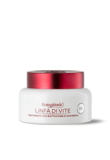 Bottega Verde Linfa Di Vite - Trattamento Viso Giorno E Notte - Riattivatore Di Giovinezza - Con Linfa Di Vite E Fitocomplesso Da Uva Rossa Di Tenuta Massaini - Tutti I Tipi Di Pelle