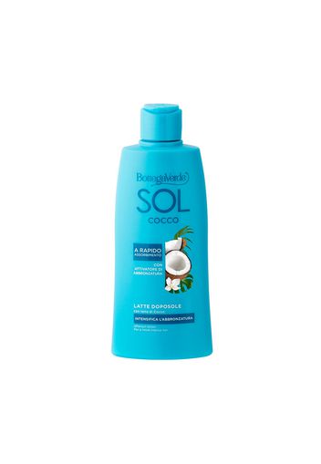 Bottega Verde Sol Cocco - Latte Doposole - Intensifica L'Abbronzatura - Con Latte Di Cocco E Attivatore Dell'Abbronzatura (200 Ml) - A Rapido Assorbimento