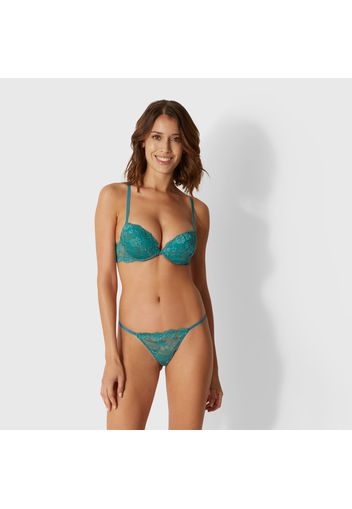 Yamamay Perizoma Fianco Basso Donna Verde Bosco Taglia M/l