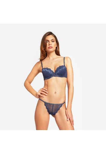 Yamamay Tanga Donna Blu Scuro 