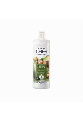 Avon 2-in-1 Shampoo e Balsamo Nourish & Smooth Avon Care