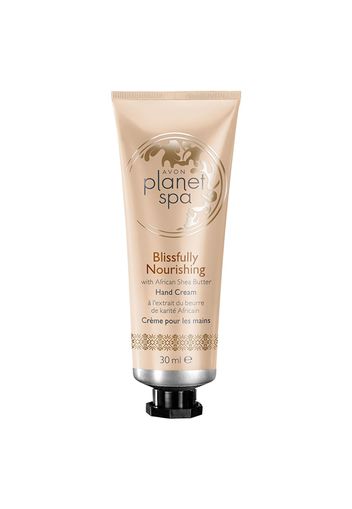 Avon Crema per le mani con burro di Karité dell&#39;Africa Blissfully Nourishing Planet Spa