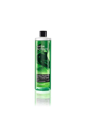 Avon Detergente corpo e capelli Senses Jungle Rainburst