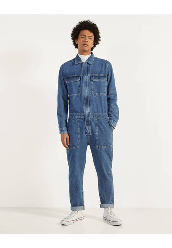 Tuta lunga in denim