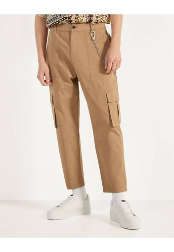 Pantaloni militari con catena