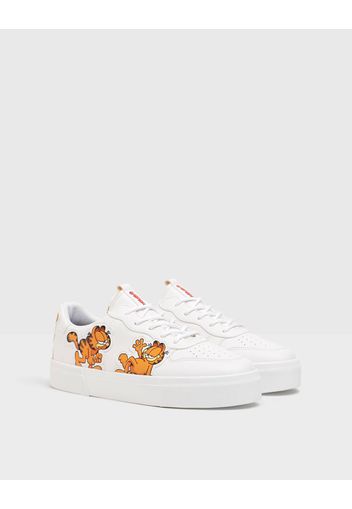 Bershka Sneakers Garfield & Bershka Uomo. Uomo 45 Bianco