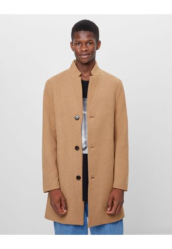 Bershka Cappotto Collo Alto Uomo S Camel