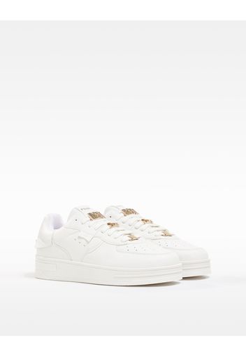 Bershka Sneakers Uomo Incise Perline Uomo 40 Bianco