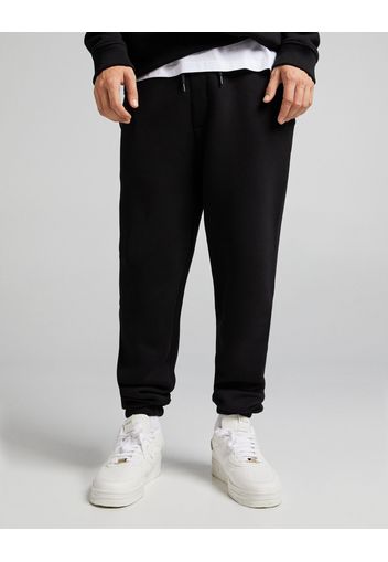 Bershka Pantaloni Jogger Uomo L Nero