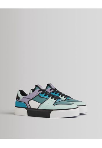 Bershka Sneakers Multicolore Da Uomo Uomo 44 Multicolore