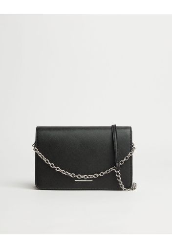 Bershka Borsa Pochette Catena Donna Nero