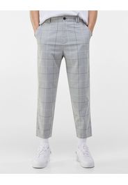 Bershka Pantaloni Loose Fit Uomo 42 (Eu 36) Grigio