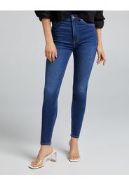 Bershka Jeans Skinny High Waist Donna 38 (Eu 34) Marino