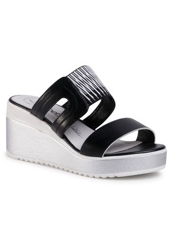 Ciabatte BETSY - 907046/01-05 Black/White