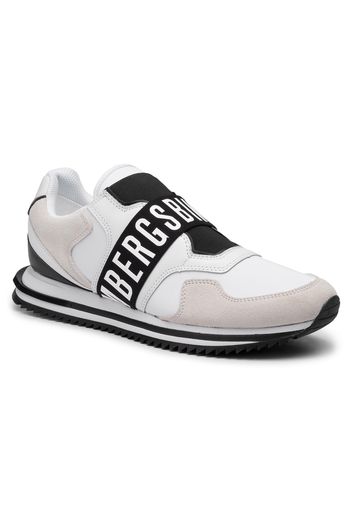 Sneakers BIKKEMBERGS - Haled B4BKM0053 White/Black