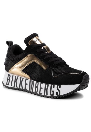 Sneakers BIKKEMBERGS - Lorely B4BKW0096 Black/Gold