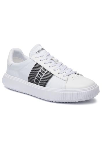 Sneakers BIKKEMBERGS - Low Top Lace Up B4BKM0027 White