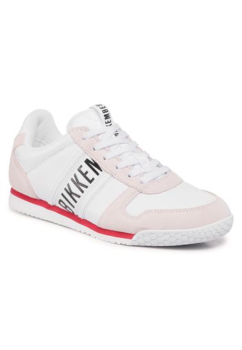 Sneakers BIKKEMBERGS - Enricus B4BKM0135 White/Pompeian Red