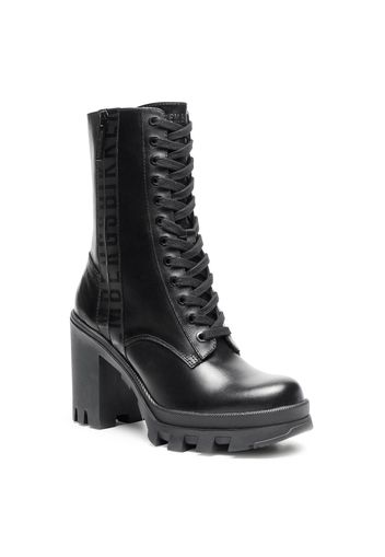 Tronchetti BIKKEMBERGS - Lace Up Bootie B4BKW0116 Black