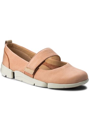 Scarpe basse CLARKS - Tri Carrie 261312704 Pink Nubuck