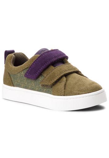 Sneakers CLARKS - City Hero Lo 261376467 Green Sde