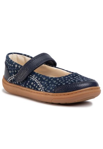 Scarpe basse CLARKS - Flash Stripe T 261497586 Navy Leather