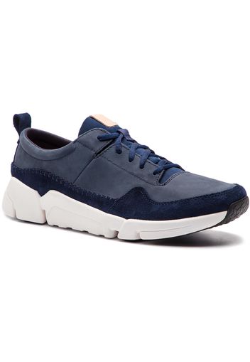 Sneakers CLARKS - Triactive Run 261414327 Navy Nubuck