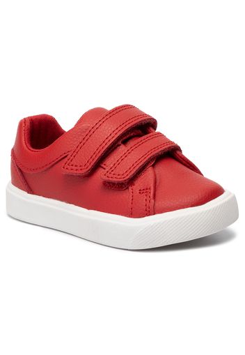 Sneakers CLARKS - City OasisLo T 261432547  Red Leather