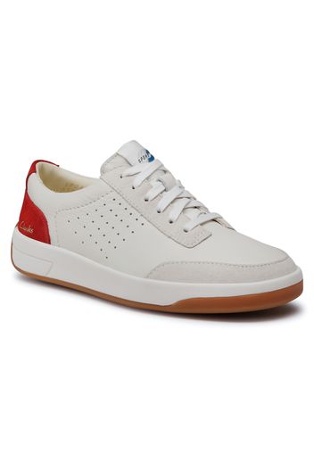 Sneakers CLARKS - Hero Air Lace 261528774 White /Red