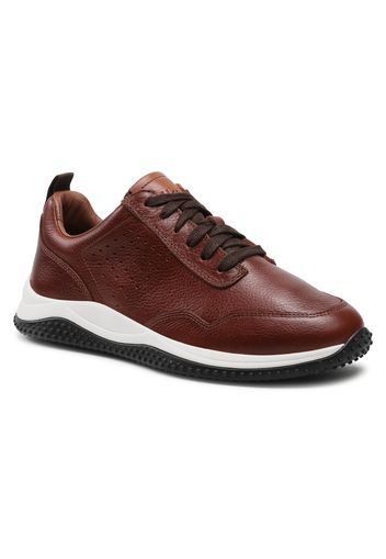 Sneakers CLARKS - Puxton Lace 261578287 Tan Leather