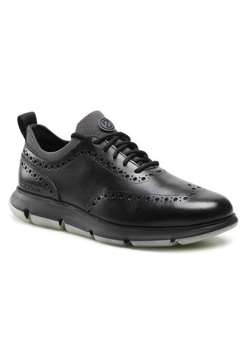 Sneakers COLE HAAN - 4Zg Wingtip Oxford C33452 Black/Black