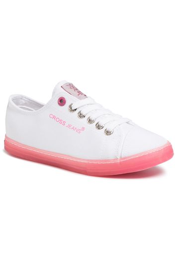 Scarpe sportive CROSS JEANS - FF2R4075C White/Pink