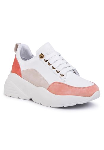 Sneakers CYCLEUR DE LUXE - Brigi CDLW201616 White/Dark Coral/Cor